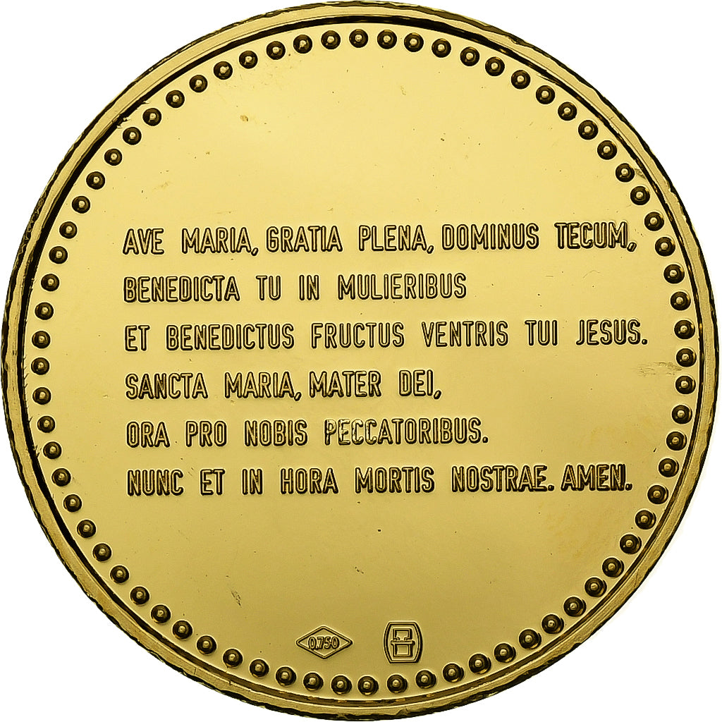 Belgium, Medal, Marie-Anno, 1987-1988, Gold, MS(65-70)