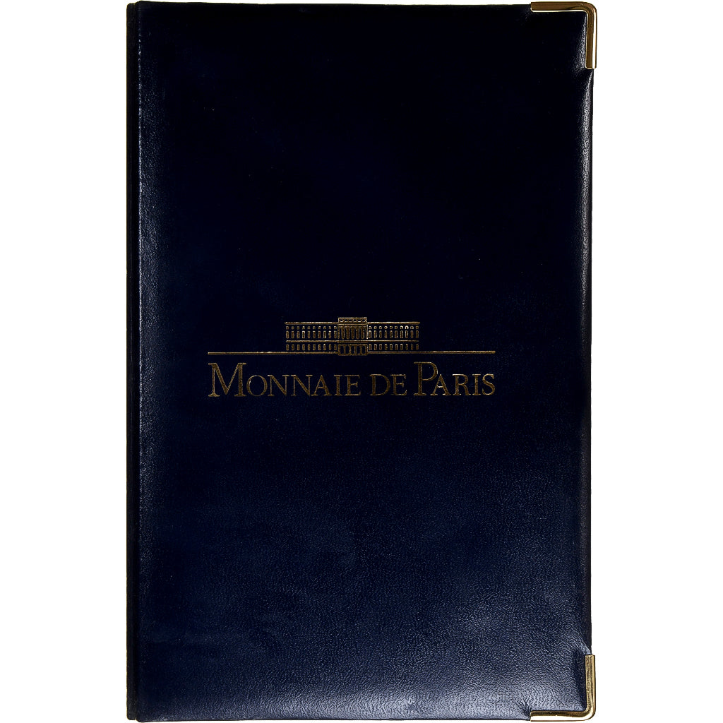 France, Coffret 1 c. à 100 frs., 2001, MDP, Proof, MS(65-70)