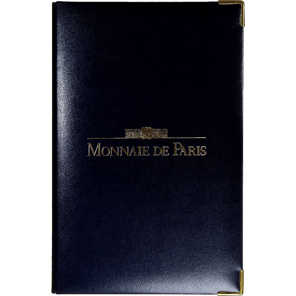 Francja, Coffret 1 c. à 100 frs., 1991, MDP, Proof, ND, MS(65-70)