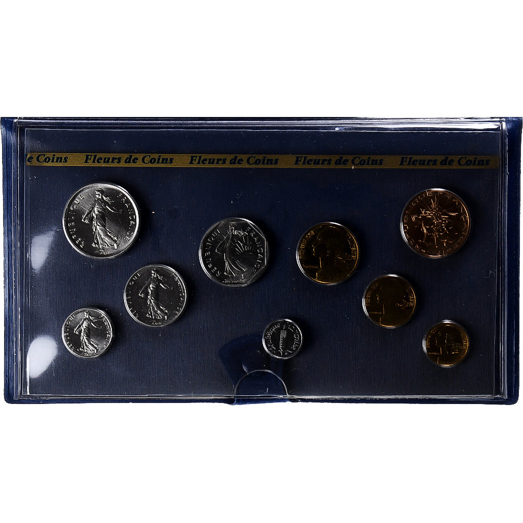 Francia, Coffret 1 c. à 10 frs., 1981, MDP, série FDC, Sin información, FDC