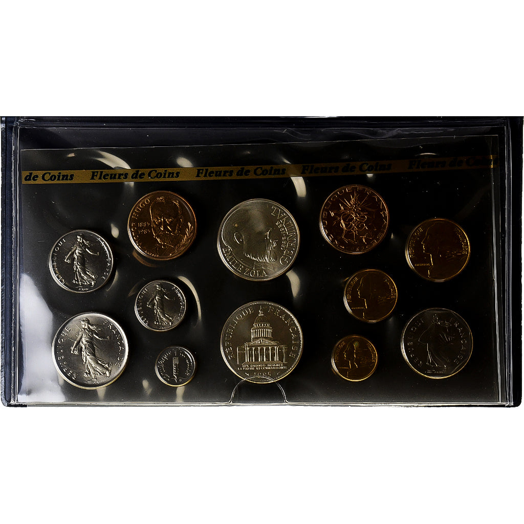Francia, Coffret 1 c. à 100 frs., 1985, MDP, série FDC, N.C., FDC