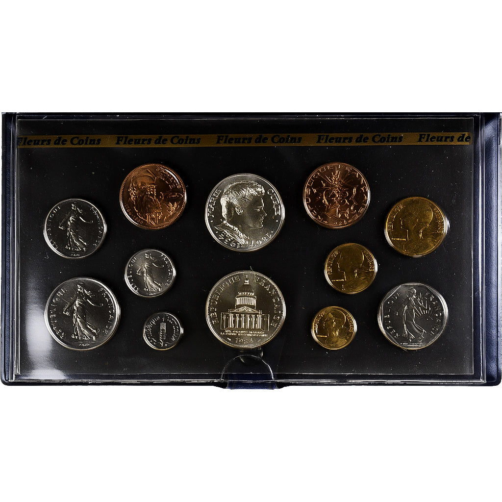 Francia, Coffret 1 c. à 100 frs., 1984, MDP, série FDC, N.C., FDC