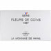 France, Coffret 1 c. à 100 frs., 1987, MDP, série FDC, FDC