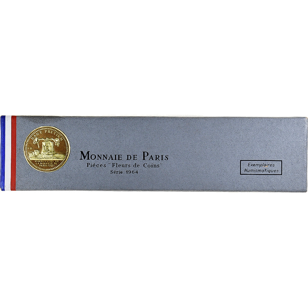 Francia, Coffret 1 c. à 5 frs., 1964, MDP, série FDC, N.C., FDC