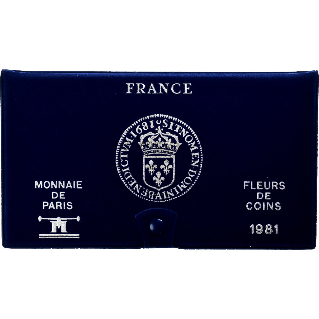 Francia, Coffret 1 c. à 10 frs., 1981, MDP, série FDC, N.C., FDC