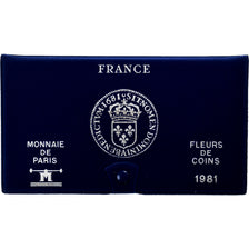 Francia, Coffret 1 c. à 10 frs., 1981, MDP, série FDC, N.C., FDC