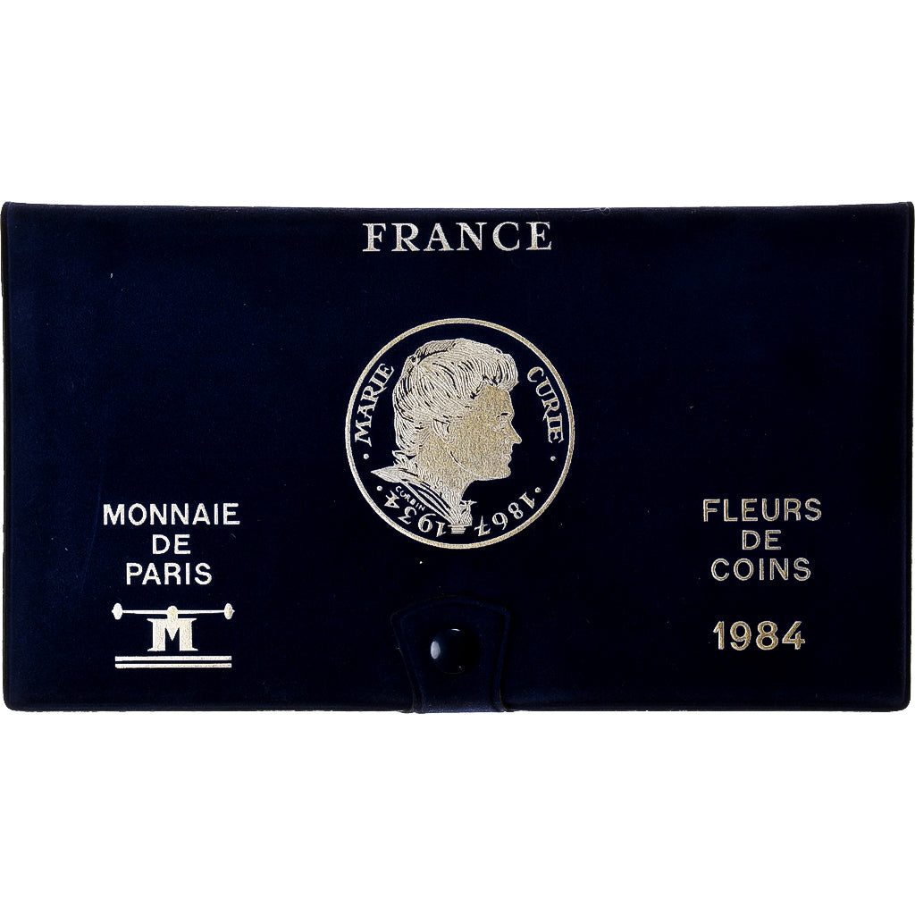 France, Coffret 1 c. à 100 frs., 1984, MDP, série FDC, FDC