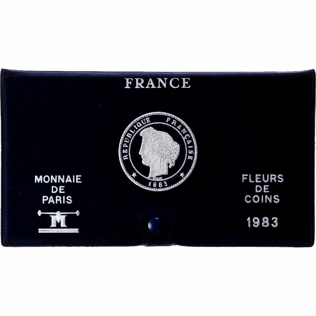 Francja, Coffret 1 c. à 100 frs., 1983, MDP, série FDC, ND, MS(65-70)