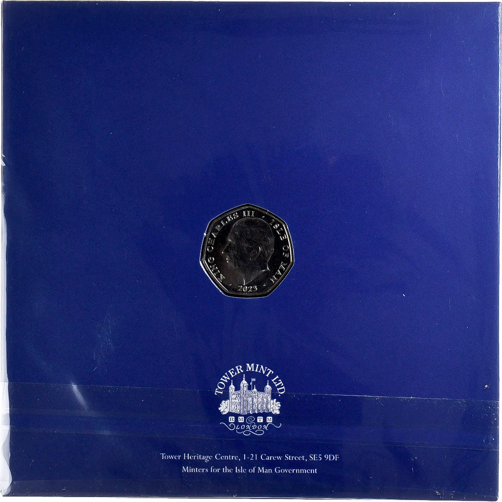 Eiland Man, Charles III, 50 Pence, Fifty Pence Collection, 2023, London