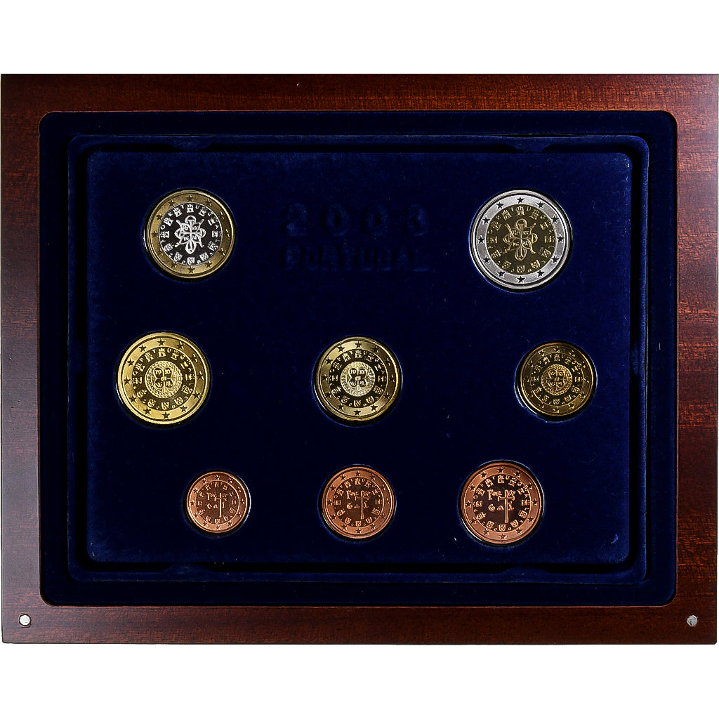 Portugal, Set 1 ct. - 2 Euro, Proof, 2003, Lisbon, MS(65-70)