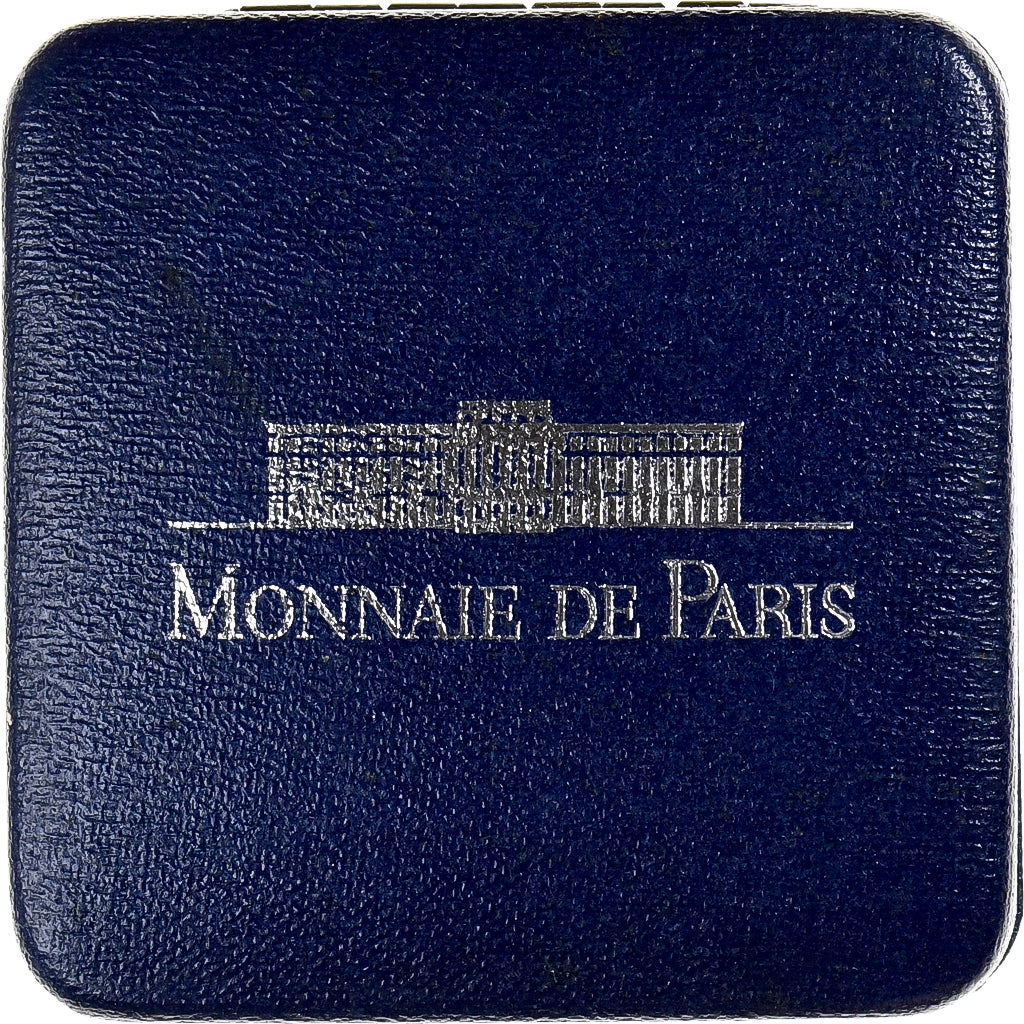 Francia, 100 Francs-15 Ecus, Mediterranean Games, Football, 1993, MDP, Argento