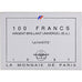 France, 100 Francs, La Fayette, 1987, MDP, BU, Silver, MS(65-70)