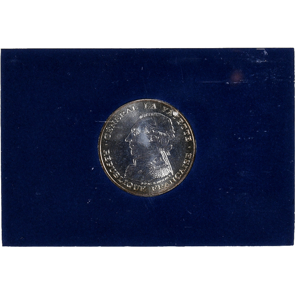 France, 100 Francs, La Fayette, 1987, MDP, BU, Silver, MS(65-70)