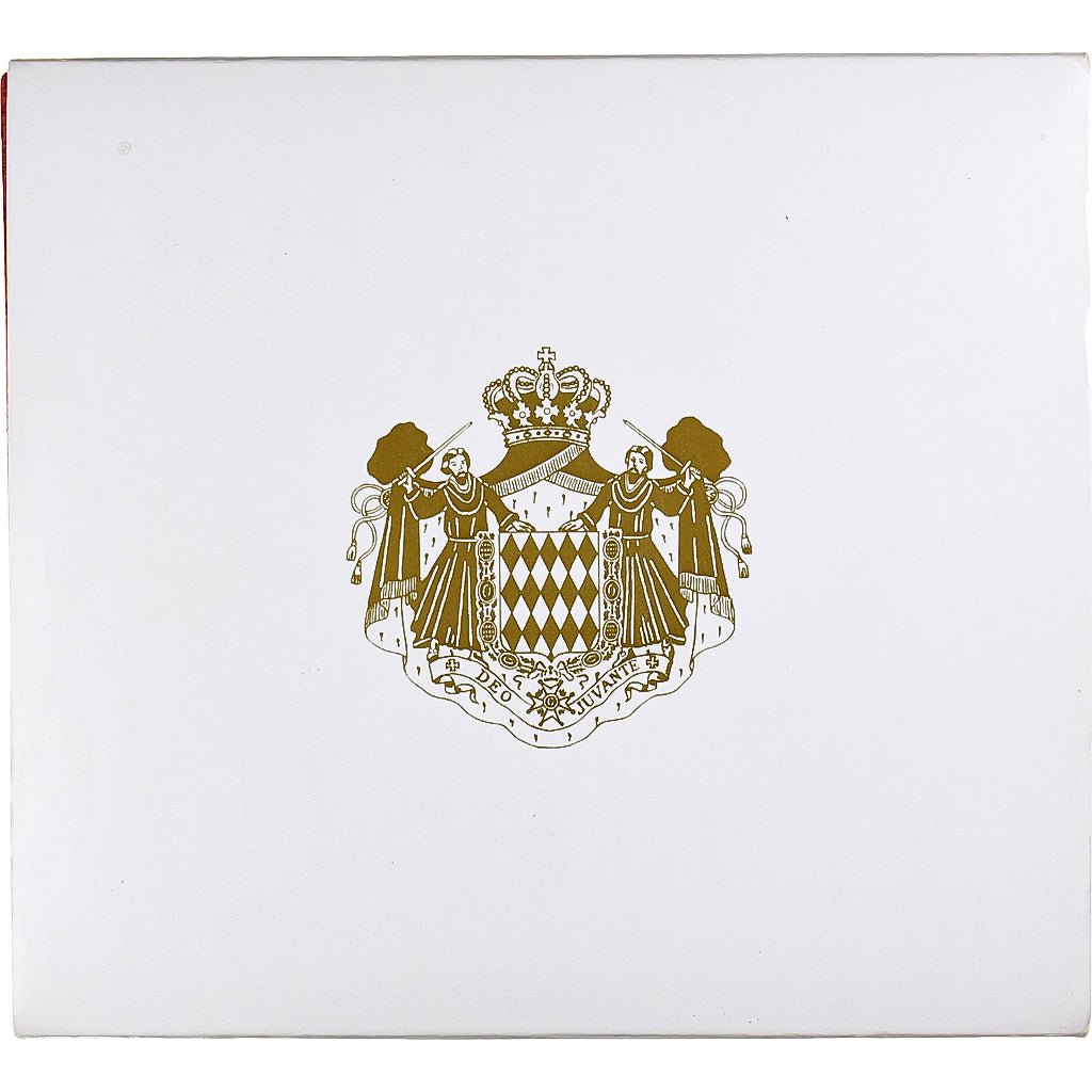 Monaco, Rainier III & Albert, Coffret 1c. à 2€, Proof, 2001, MDP, MS(65-70)