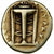 Sicile, Agathocle de Syracuse, 50 Litrai, 317-289 BC, Syracuse, Electrum, TB+
