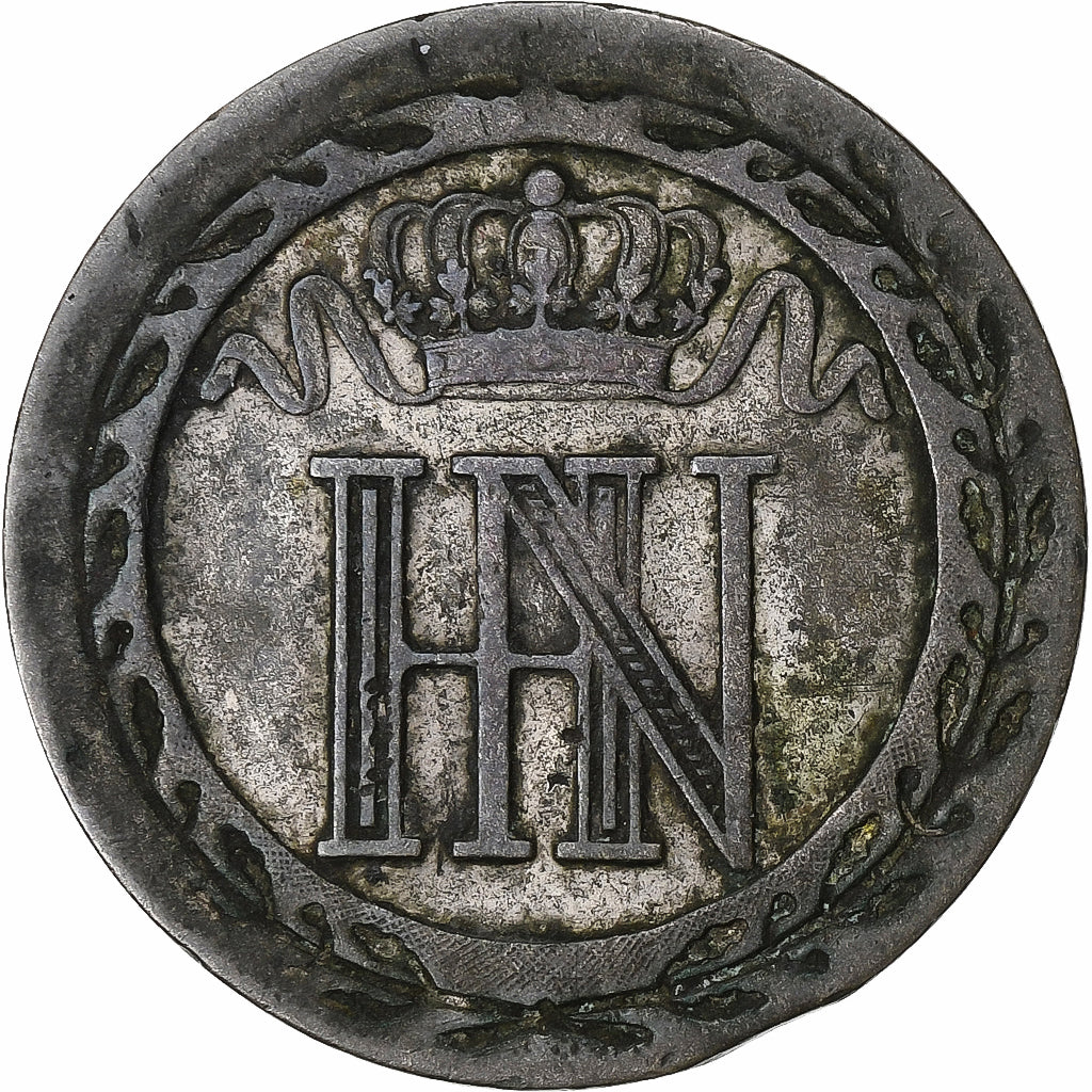 Deutsch Staaten, WESTPHALIA, Hyeronimus Napoleon, 20 Cent, 1808, Cassel, Billon