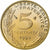 França, 5 Centimes, Marianne, 1998, MDP, BE, col à 3 plis, Alumínio-Bronze