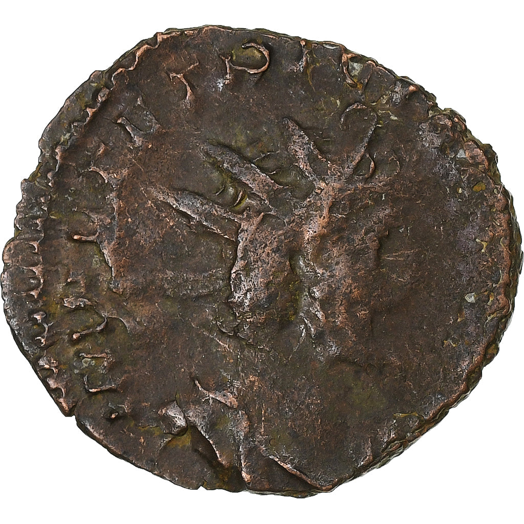 Tetricus I, Antoninianus, 272-273, Trier, Billon, S+, RIC:56