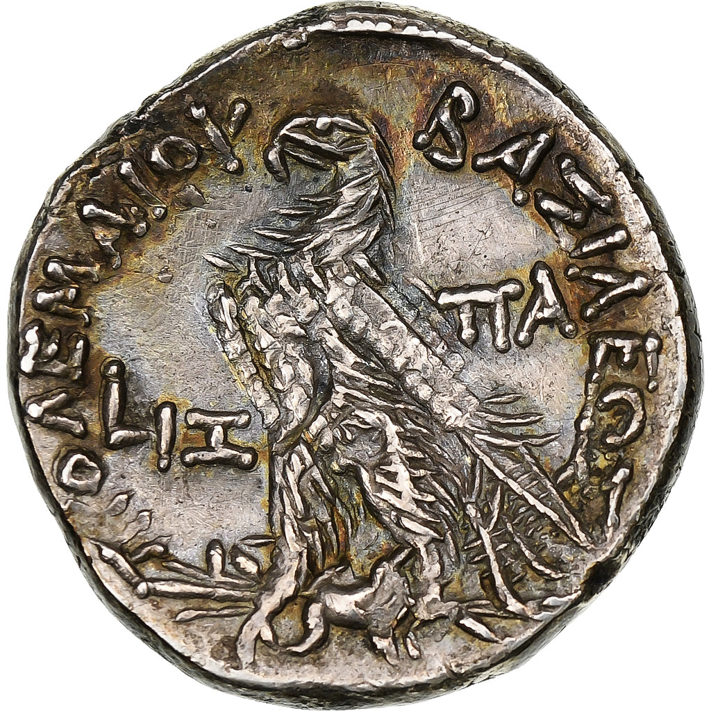Egypt, Ptolemy X, Tetradrachm, 98-97 BC, Alexandria, Silver, AU(55-58)