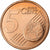 France, 5 Euro Cent, BU, 2000, MDP, Copper Plated Steel, MS(65-70), KM:1284