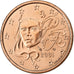 França, 5 Euro Cent, BU, 2001, MDP, Aço Cromado a Cobre, MS(65-70), KM:1284
