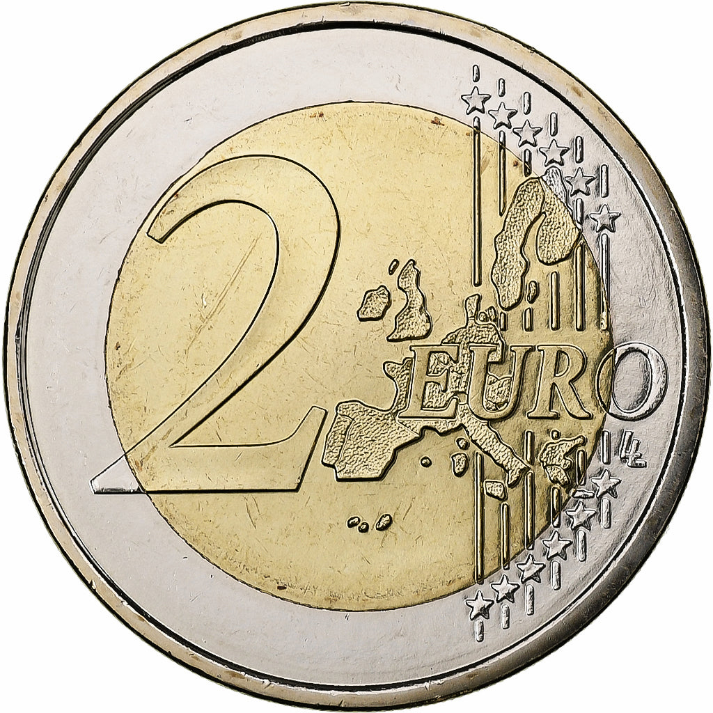 France, 2 Euro, BU, 2001, MDP, Bi-Metallic, MS(65-70), KM:1289