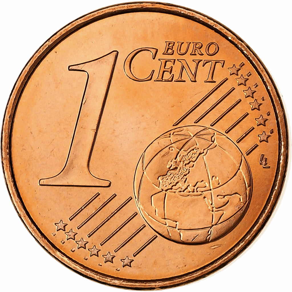 France, Euro Cent, BU, 2002, MDP, Copper Plated Steel, MS(65-70), KM:1282