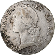 Frankrijk, Louis XV, Écu de Béarn au bandeau, 1767, Pau, Zilver, FR