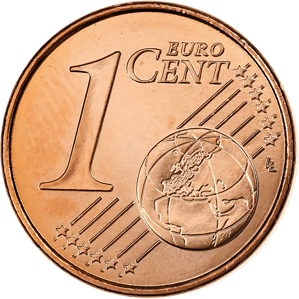 France, Euro Cent, BU, 2002, MDP, Copper Plated Steel, MS(65-70), KM:1282
