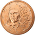France, 2 Euro Cent, BU, 2002, MDP, Copper Plated Steel, MS(65-70), KM:1283