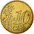 França, 10 Euro Cent, BU, 2003, MDP, Nordic gold, MS(65-70), KM:1285