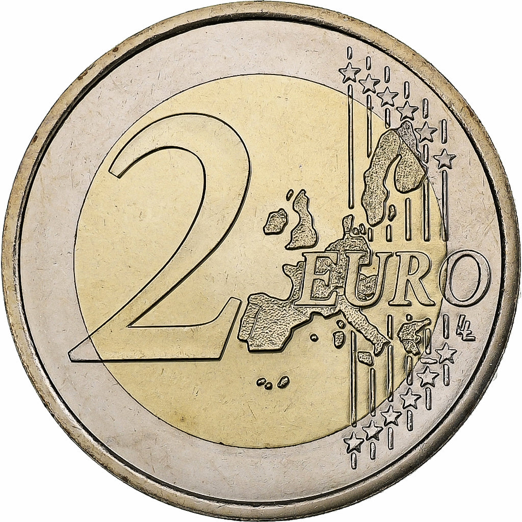 France, 2 Euro, BU, 2003, MDP, Bi-Metallic, MS(65-70), KM:1289
