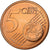 França, 5 Euro Cent, BU, 2007, MDP, Aço Cromado a Cobre, MS(65-70), KM:1284