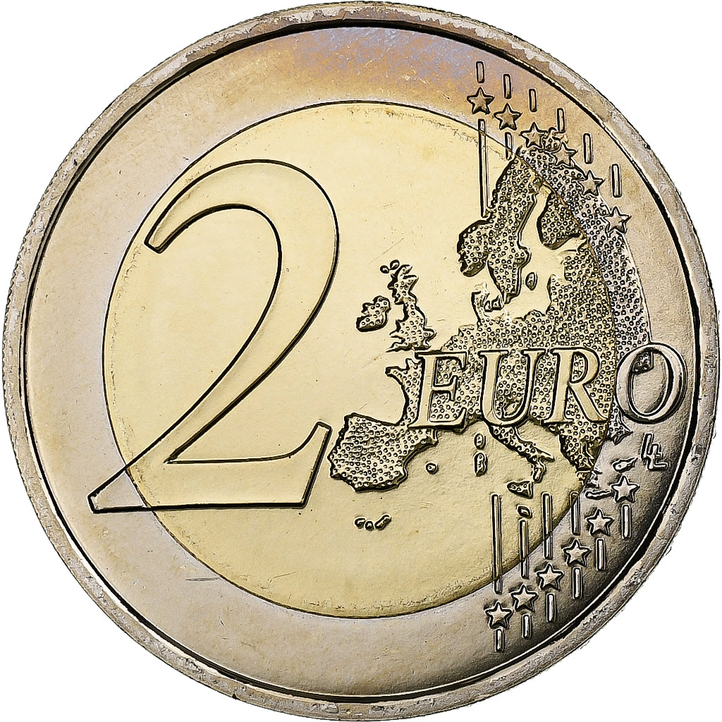 Frankrijk, 2 Euro, BU, 2007, MDP, Bi-Metallic, FDC, KM:1414