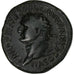 Domitian, As, 80-81, Rome, Bronzo, BB, RIC:336