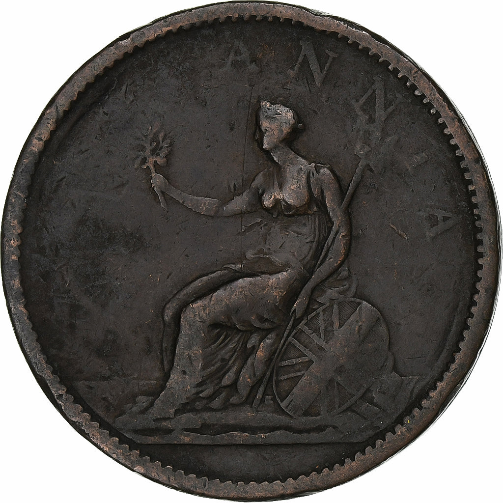 Great Britain, George III, Penny, 1807, London, Copper, VF(20-25)