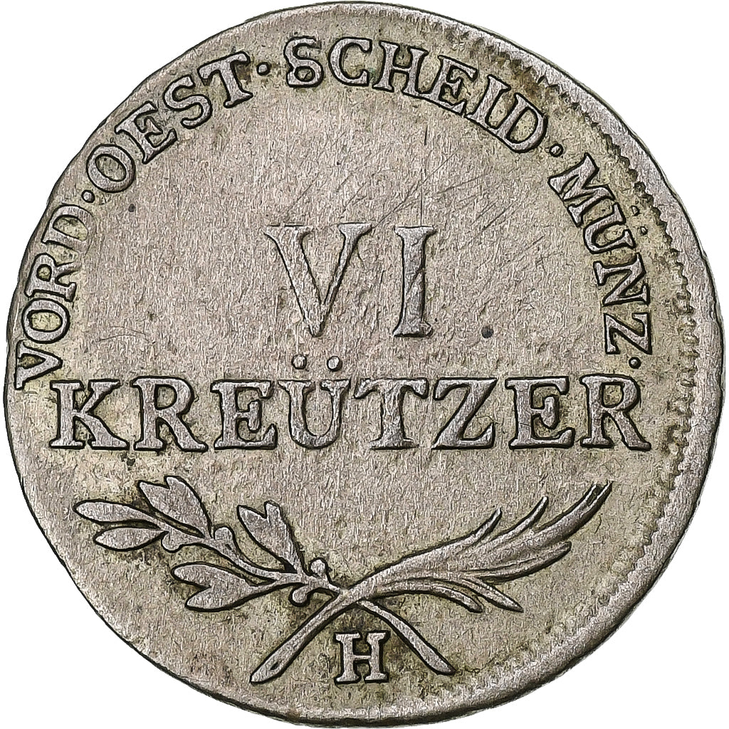 Áustria, Franz II, 6 Kreuzer, 1802, Vienna, Lingote, VF(30-35), KM:29