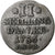 Danimarca, Frederik V, 2 Skilling, 1756, Copenhagen, Biglione, BB+