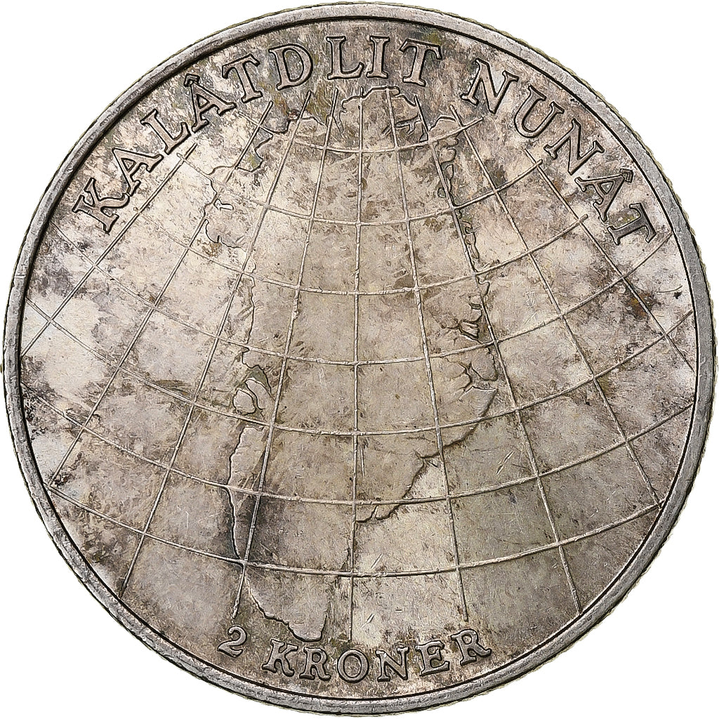 Danemark, Frederik IX, 2 Kroner, 1953, Copenhagen, Argent, SUP, KM:844