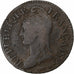 France, 5 Centimes, Dupré, AN 8, Metz, Bronze, VF(20-25), Gadoury:126a