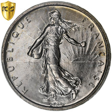 France, 5 Francs, Semeuse, 1960, Paris, Silver, PCGS, MS(64), Gadoury:770, Le