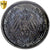 GERMANY - EMPIRE, Wilhelm II, 1/2 Mark, 1918, Berlin, Silver, PCGS, MS(65-70)