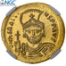 Heraclius, Solidus, 610-613, Constantinople, Gold, NGC, MS(60-62), Sear:731
