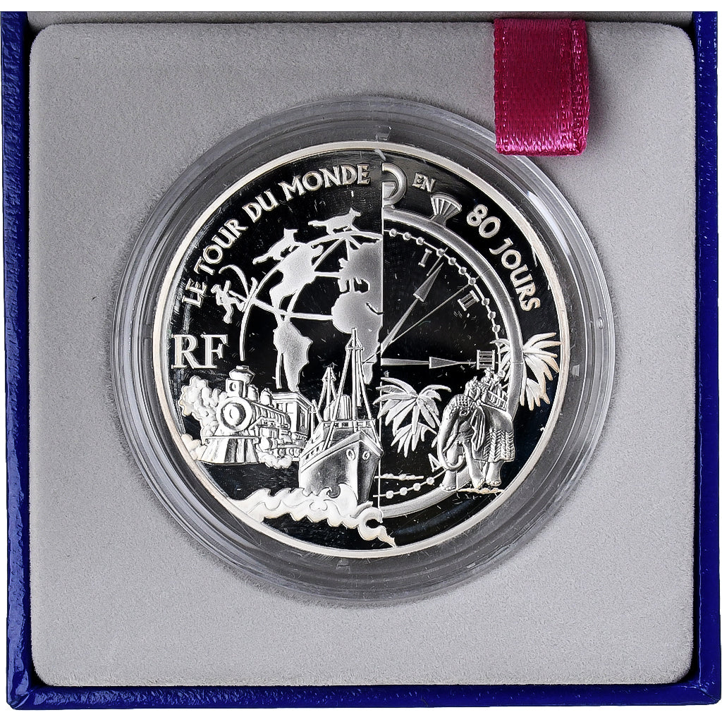 Francia, 1-1/2 Euro, Tour du Monde en 80 Jours, Jules Verne, Prueba, 2005, MDP