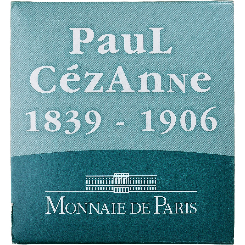 France, 1-1/2 Euro, Paul Cézanne, Proof, 2006, MDP, Silver, MS(65-70)