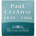Francia, 1-1/2 Euro, Paul Cézanne, FS, 2006, MDP, Argento, FDC