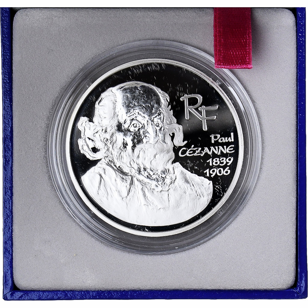 Frankreich, 1-1/2 Euro, Paul Cézanne, PP, 2006, MDP, Silber, STGL