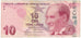 Banknote, Turkey, 10 Lira, 1970, KM:223, VF(30-35)
