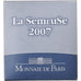 France, 5 Euro, Semeuse, 5e Anniversaire de l'Euro, Proof, 2007, MDP, Gold
