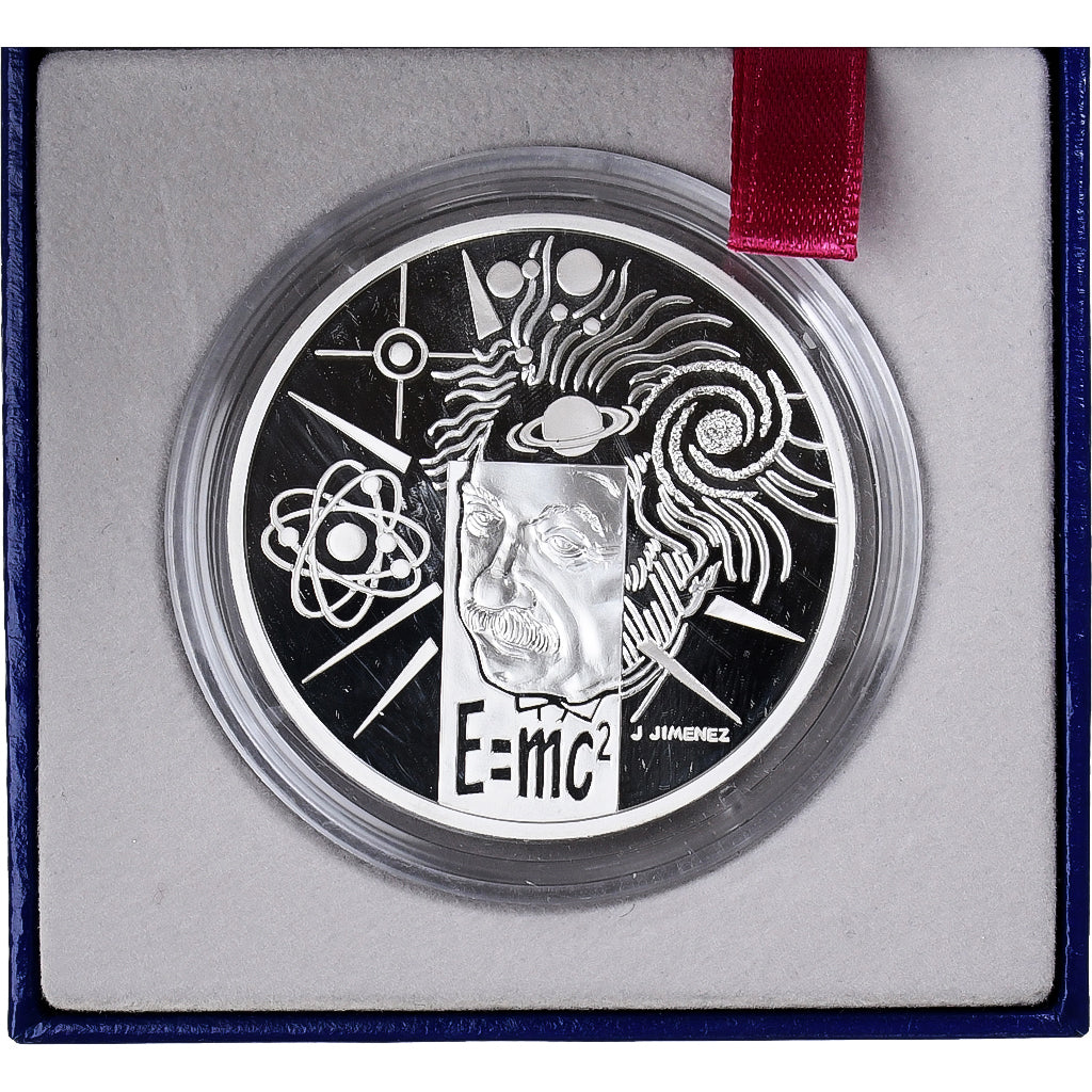 France, 10 Francs, Le Siècle de la Physique, 2000, MDP, Proof, Silver